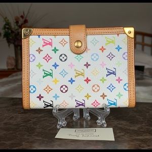 Louis Vuitton Multicolor White Small ring agenda